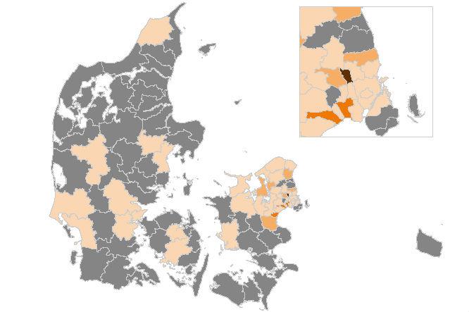 Smittetal falder stadig - fremgang på Sjælland