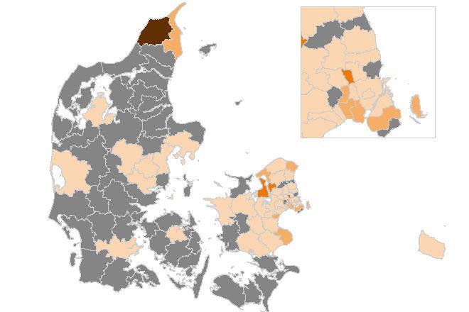 44 nye coronasmittede - hver femte er fra Hjørring