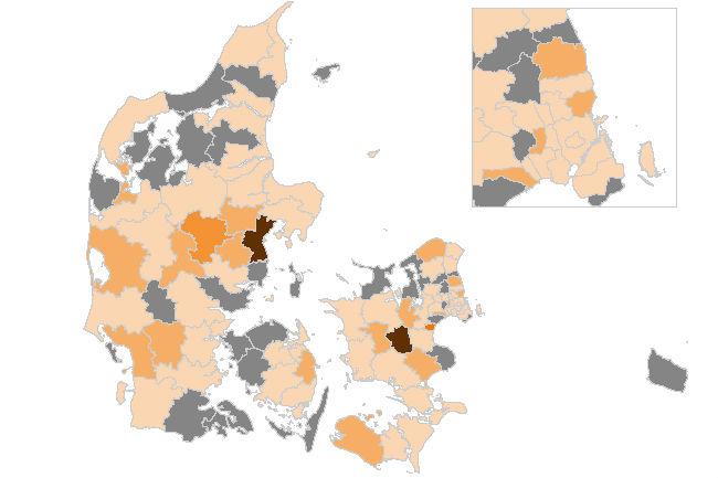 136 nye smittede - halvdelen er fra Aarhus